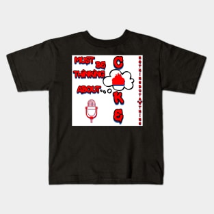 Thinking about cake Kids T-Shirt